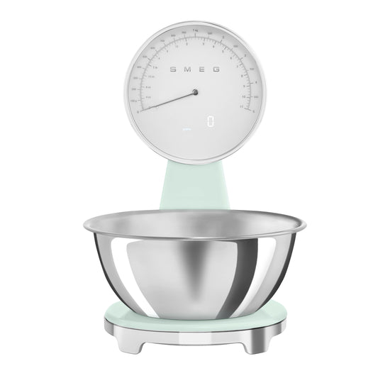 Smeg Kitchen Scales in Pastel Green KSF01PGWW