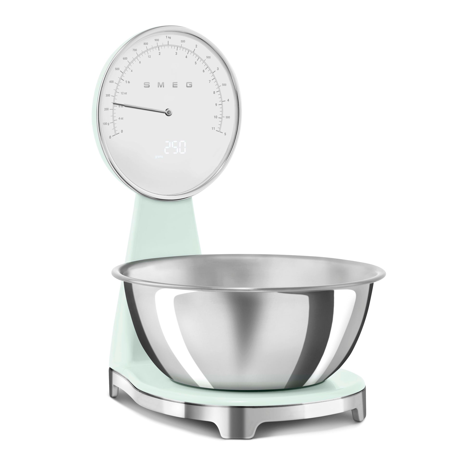 Smeg Kitchen Scales in Pastel Green KSF01PGWW