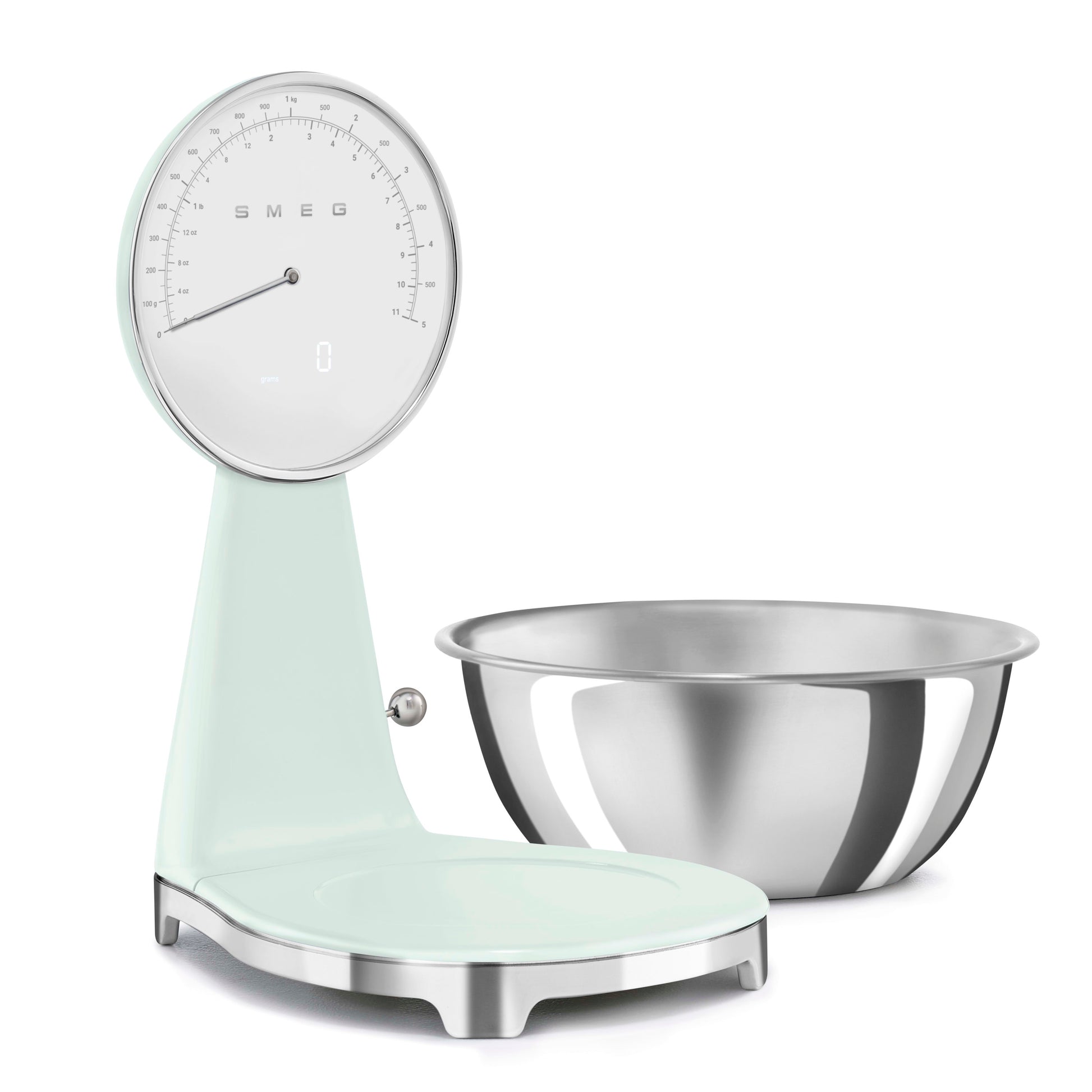 Smeg Kitchen Scales in Pastel Green KSF01PGWW