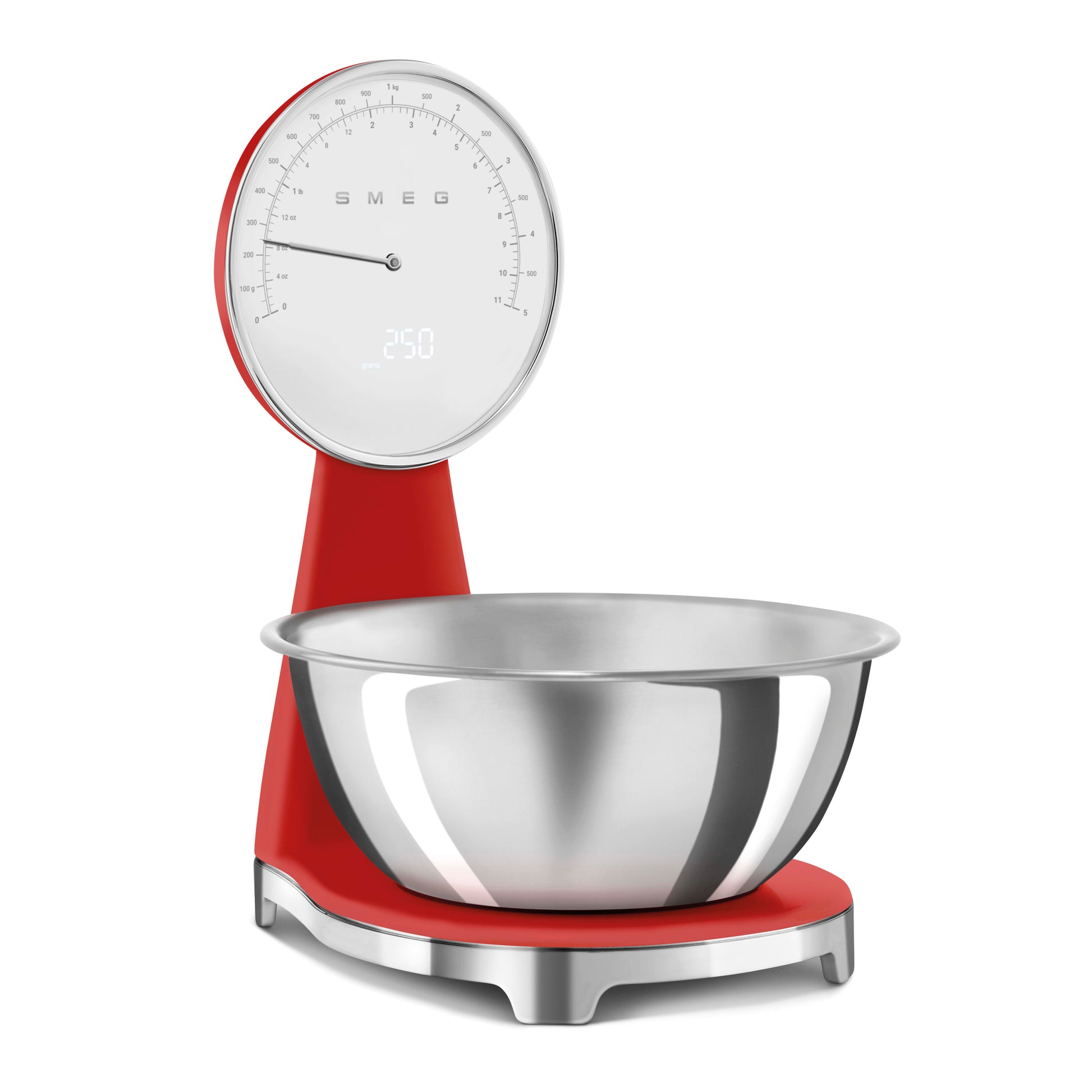 Smeg Kitchen Scales in Red KSF01RDWW