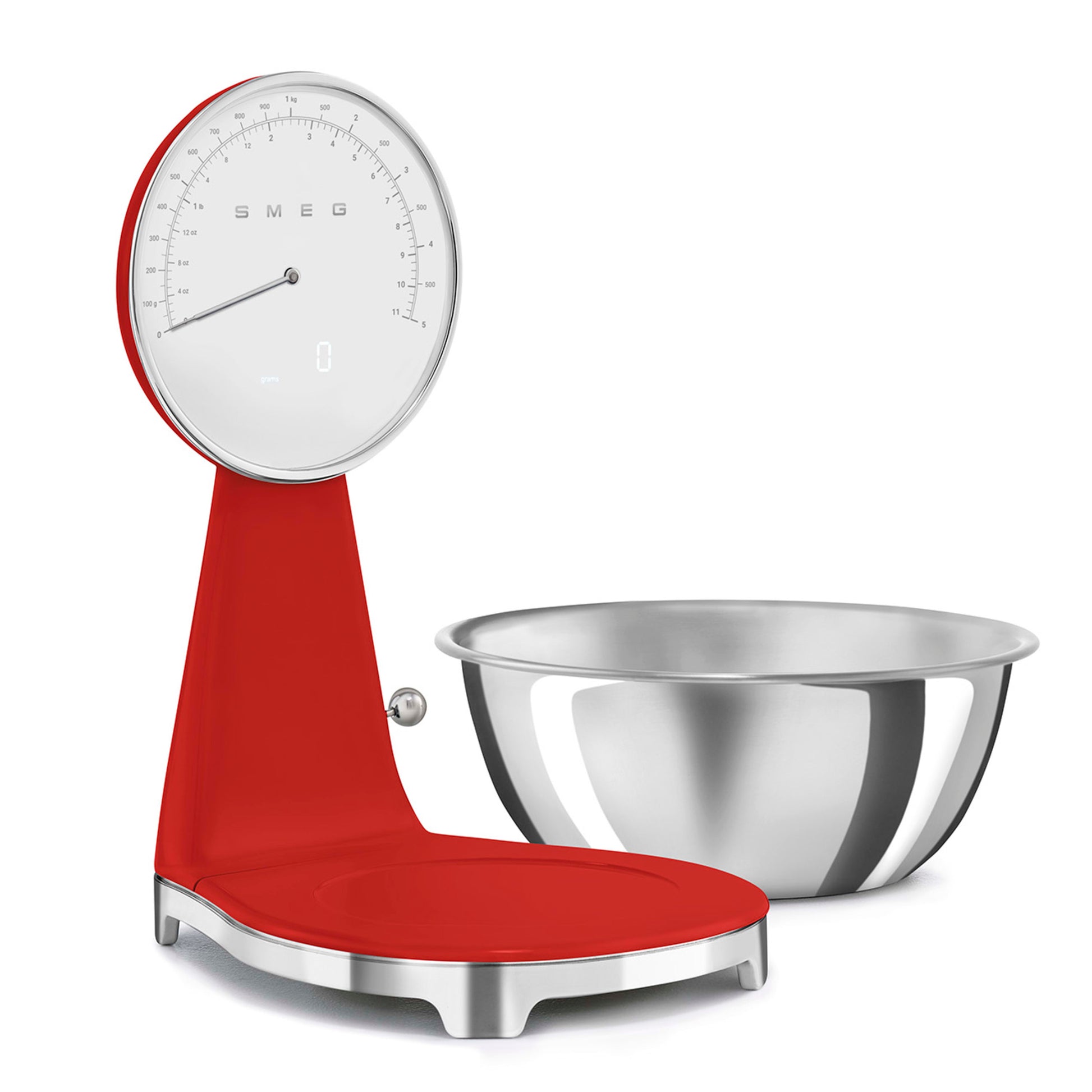 Smeg Kitchen Scales in Red KSF01RDWW