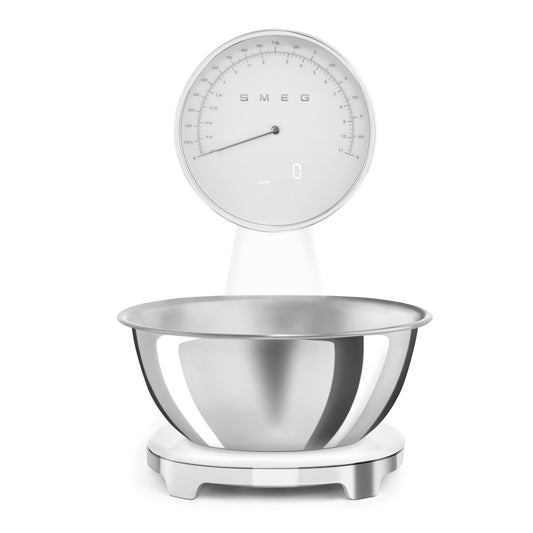Smeg Kitchen Scales in White KSF01WHWW
