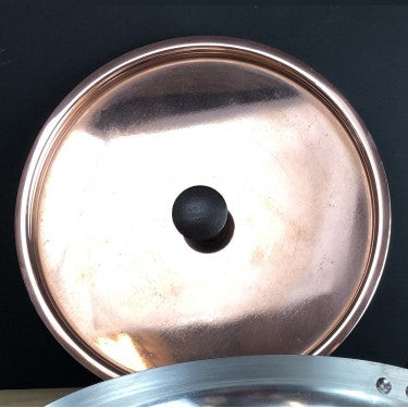 Netherton Foundry Copper 11" (28cm) spun chef's pan lid  NFS-338L