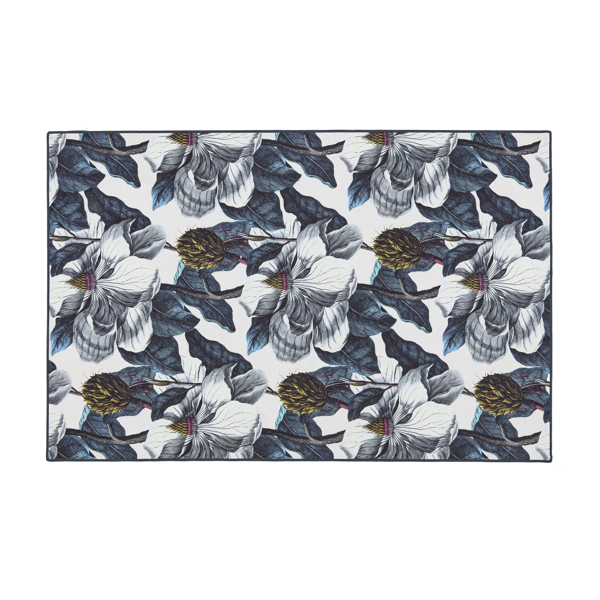 5026134623613 PT623613 Hug Rug Eco-Washable Magnolia Garden 120X185cm