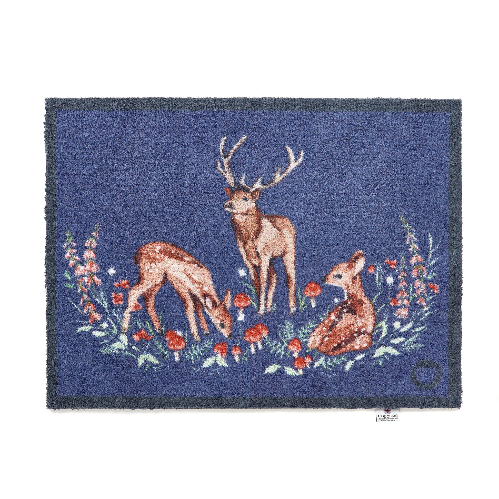 5026134623378 PT623378 Hug Rug Meadow Deer 65x85cm