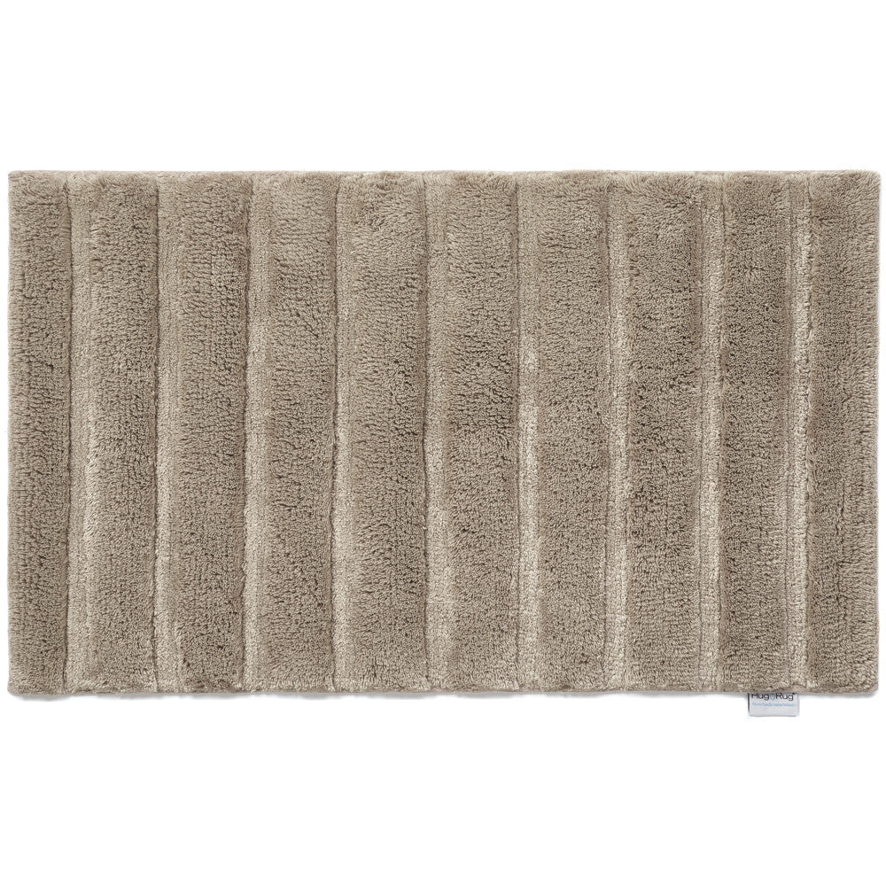 5026134143005 PT143005 Hug Rug Bamboo Stripe - Latte 60X100cm