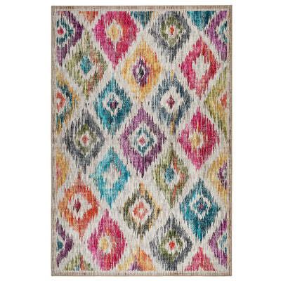 5026134622210 PT622210 Hug Rug Eco-Washable Painted Ikat 185X275