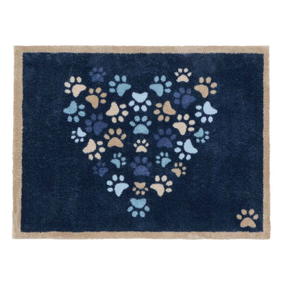 Hug Rug Paws for Love Blue  65x85cm
