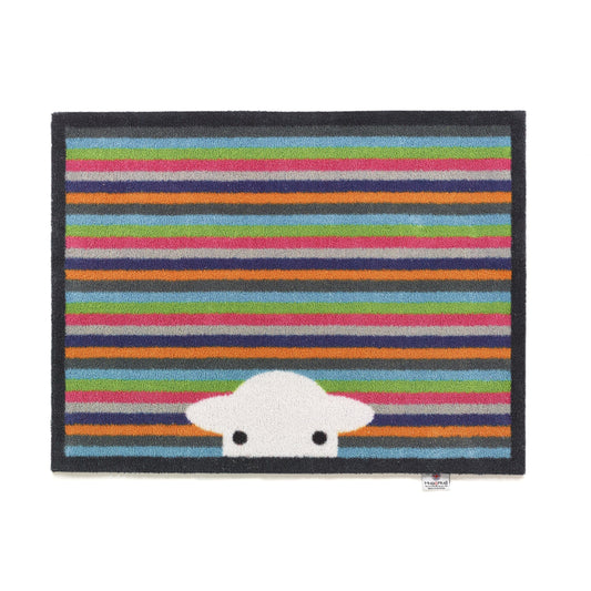 5026134621022 PT621022 Hug Rug Peep Stripe Herdy 65X85cm