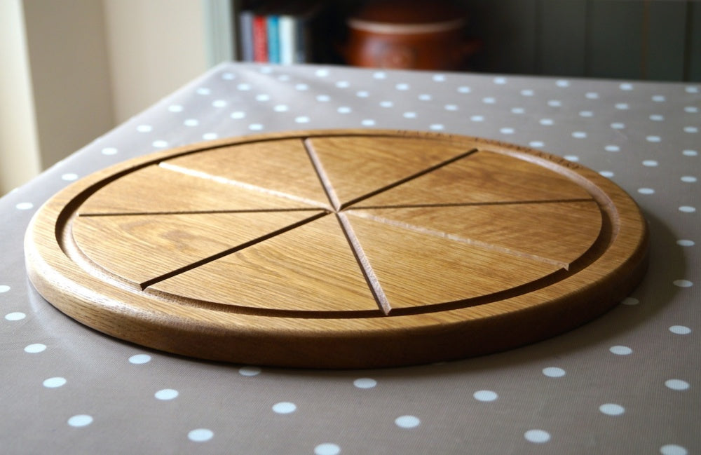 Handmade Oak Pizza Board  by Make Me Something Special