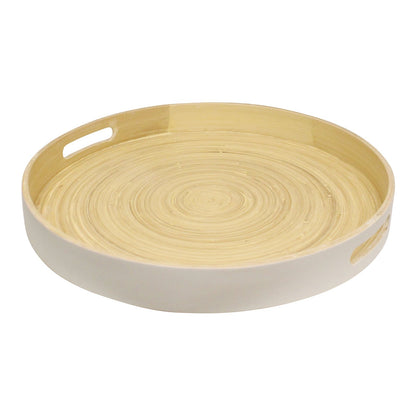 5024418308508 Geko Natural Interiors Bamboo Serving Tray With Handles brambles cookshop 619