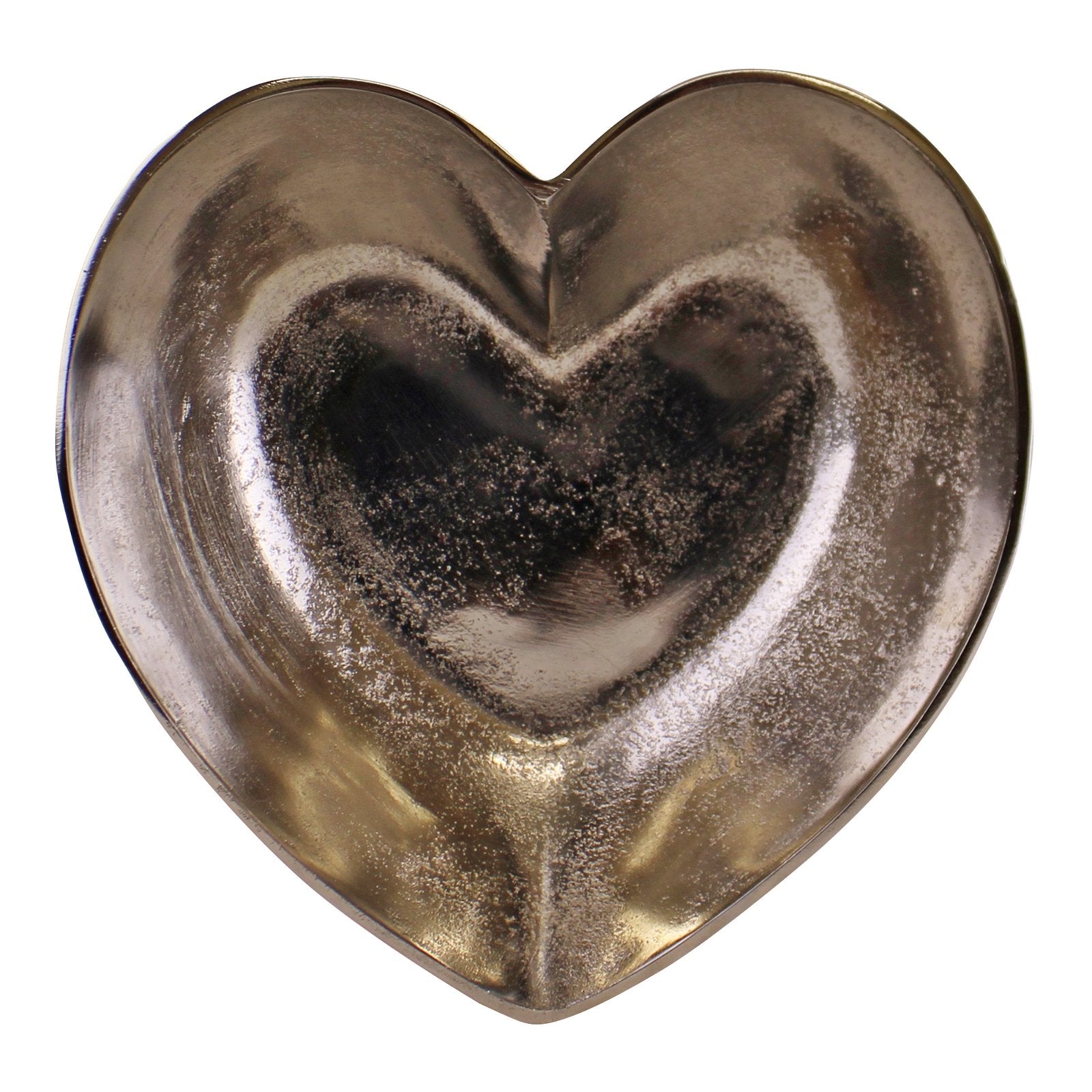 5024418285915 Geko Silver Metal Heart Shaped Decorative Bowl brambles cookshop 680