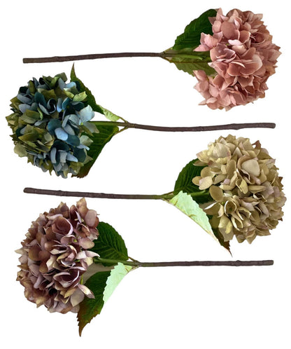 5024418360520 Geko Set of Four Artificial Hydrangeas brambles cookshop 503