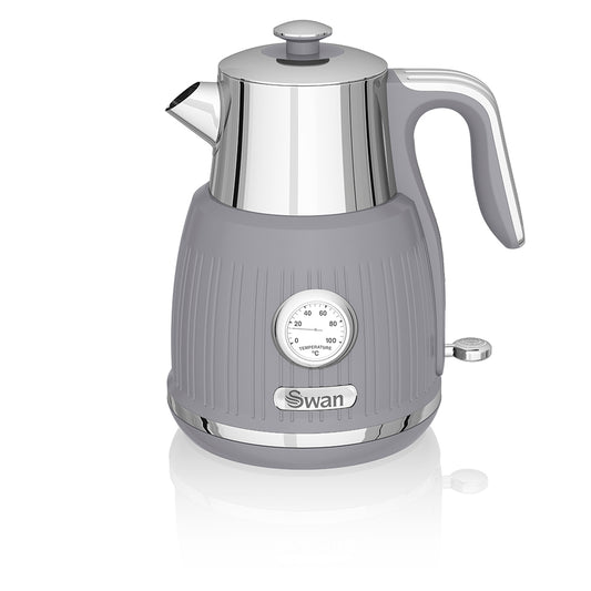 5055322532963 SWAN Swan 1.5L Dial Kettle with Temperature Gauge SK31040GRN Brambles Cookshop 1