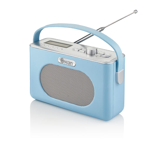 5055322544188 SWAN Swan Retro Dab Radio SRA43010BLN Brambles Cookshop 1