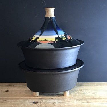 Netherton Foundry Spun Iron Outdoor Hob with Smoke Sunset tagine by Rachel Frost 5413346326072 NFS-107GHTSS