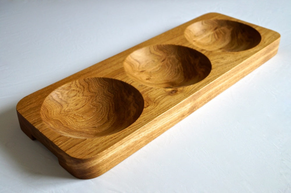 Wooden Serving Bowl  by Make Me Something Special