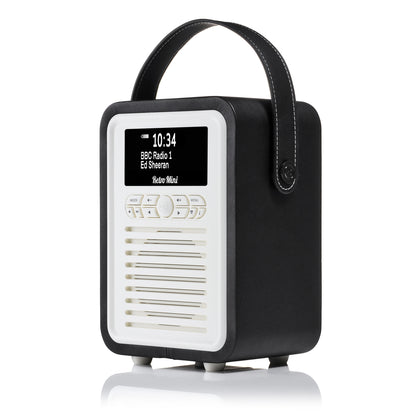 5060169713161 VQ Retro Mini DAB Radio Black VQMINIBK Brambles Cookshop 5