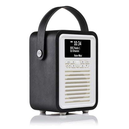 5060169713161 VQ Retro Mini DAB Radio Black VQMINIBK Brambles Cookshop 1
