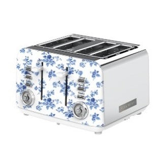 5060706036128 VQ Laura Ashley 4 Slice Toaster China Rose VQSBT583LACR Brambles Cookshop 1