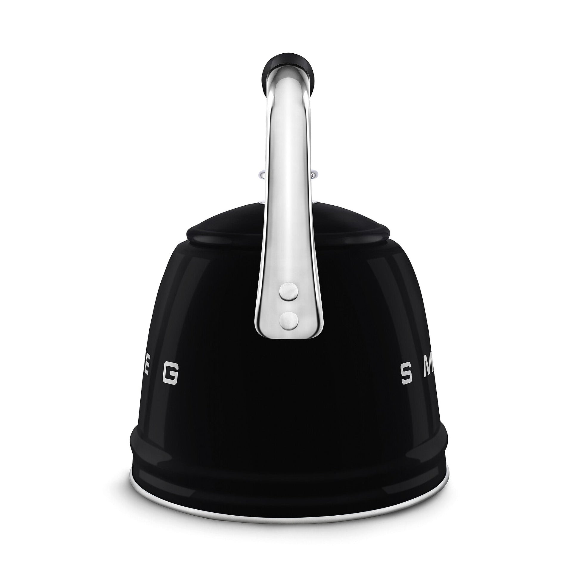 Smeg Whistling Kettle in Black WKF01BL