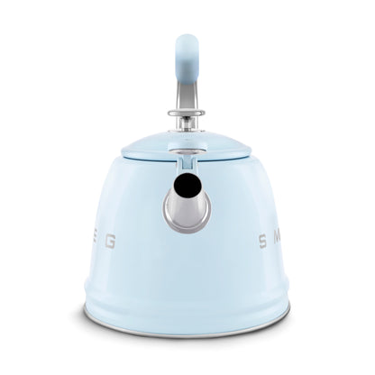 Smeg Whistling Kettle in Pastel Blue WKF01PB