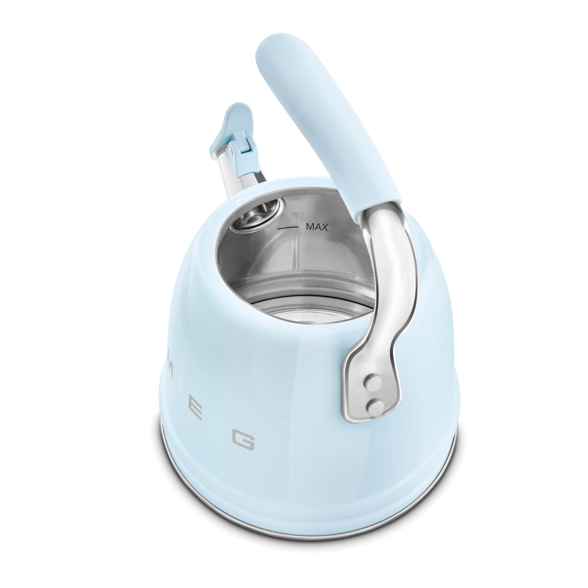 Smeg Whistling Kettle in Pastel Blue WKF01PB