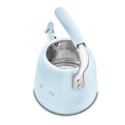 Smeg Whistling Kettle in Pastel Blue WKF01PB
