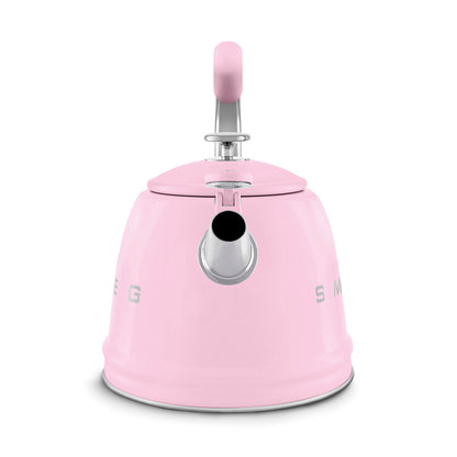 Smeg Whistling Kettle in Pink WKF01PK