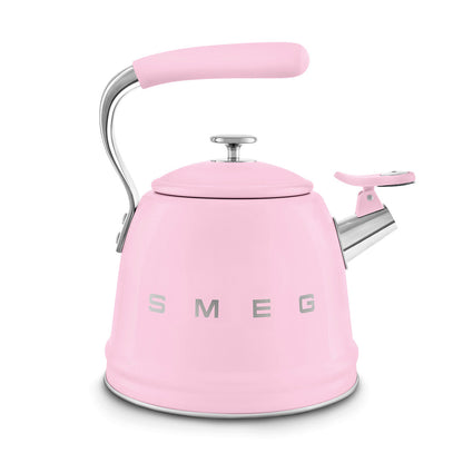 Smeg Whistling Kettle in Pink WKF01PK
