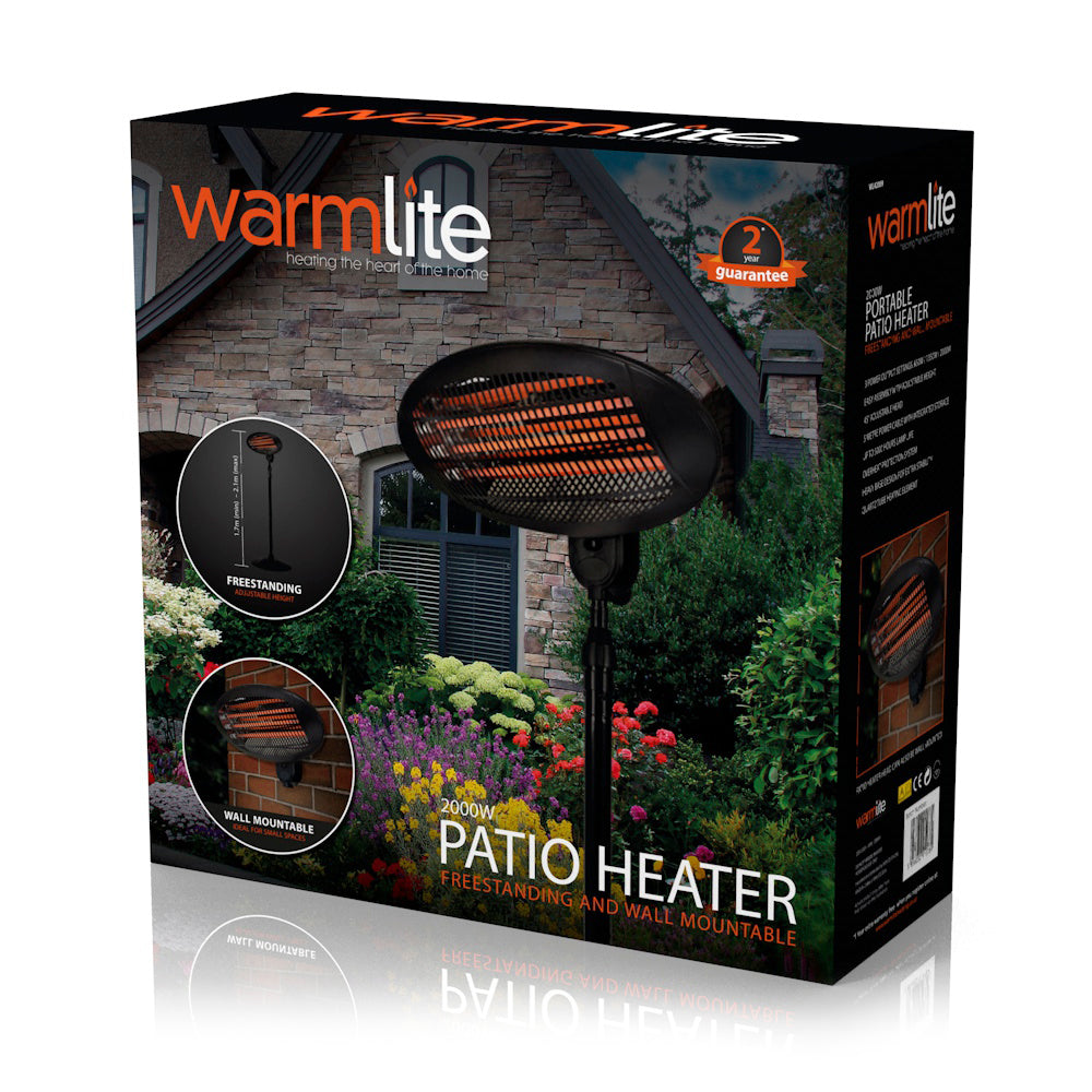 5056032911789 WARMLITE 2000w Quartz patio heater WL42009 Brambles Cookshop 10