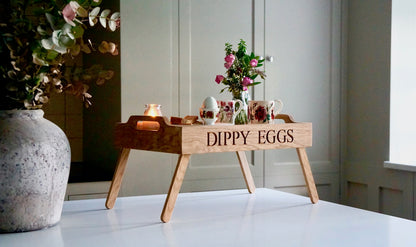 Personalised Breakfast in Bed Tray  by Make Me Something Special