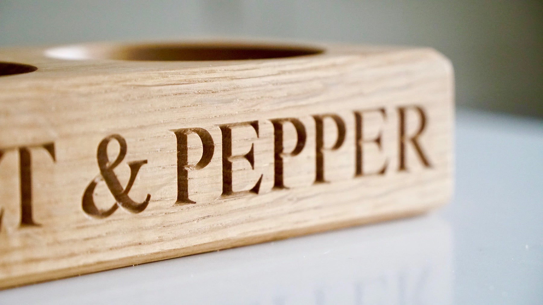 Engraved Salt and Pepper Bowls  by Make Me Something Special