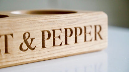 Engraved Salt and Pepper Bowls  by Make Me Something Special