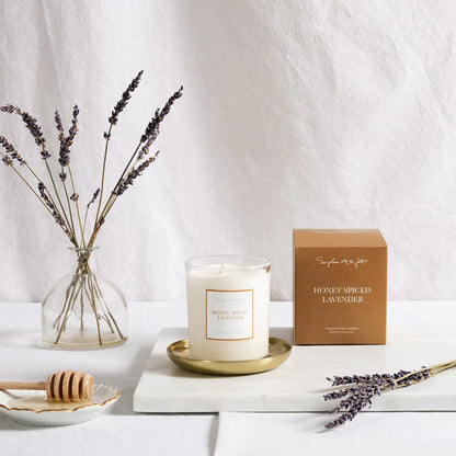 Honey Spiced Lavender Candle - 180g
