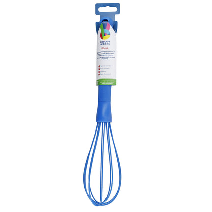 Colourworks Silicone Balloon Whisk, Blue