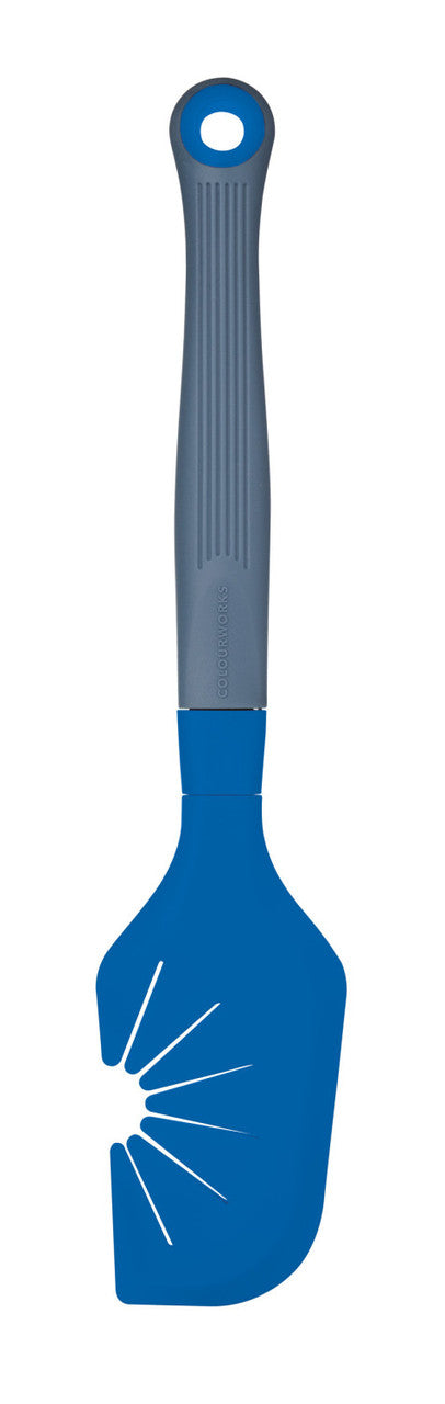 Colourworks Brights Blue "The Swip" Whisk and Bowl Scraper