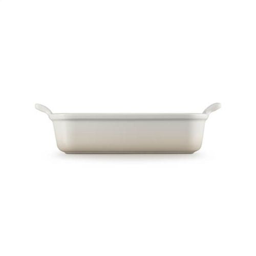 Le Creuset Meringue Stoneware Medium 26cm Heritage Rectangular Dish