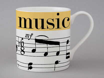 Graphic Music Mug