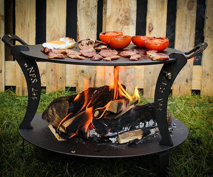 Netherton Foundry Black Iron Chapa Fire Table for 12" & 15" Grills