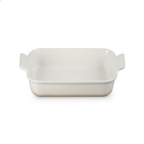 Le Creuset Meringue Stoneware Medium 26cm Heritage Rectangular Dish