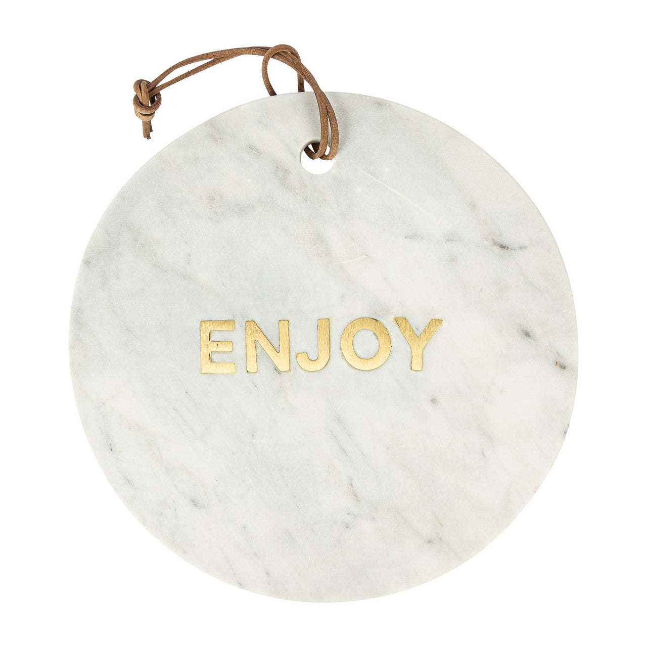 Artesa Round White Marble Cheese Board