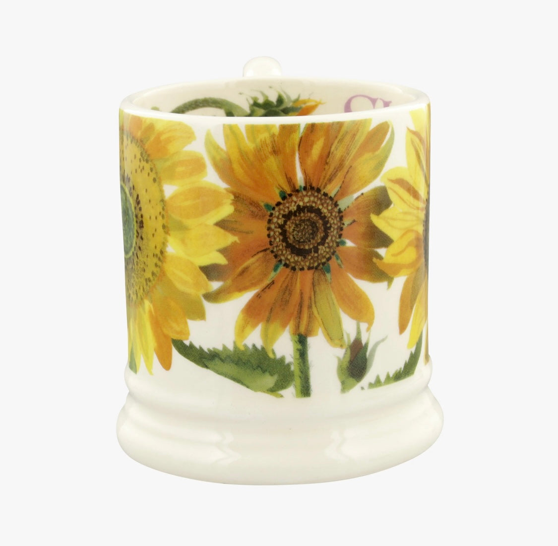 Flowers Sunflower 1/2 Pint Mug
