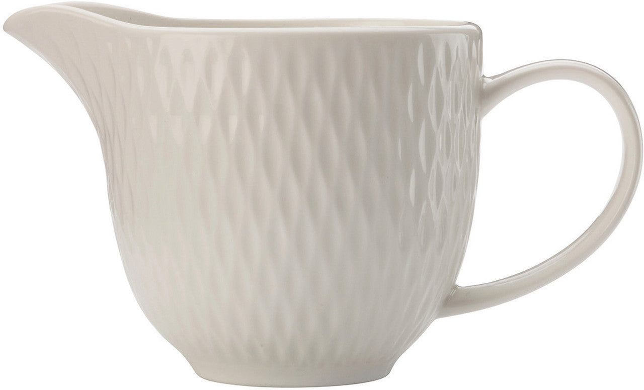 Maxwell & Williams White Basics Diamonds 190ml Creamer