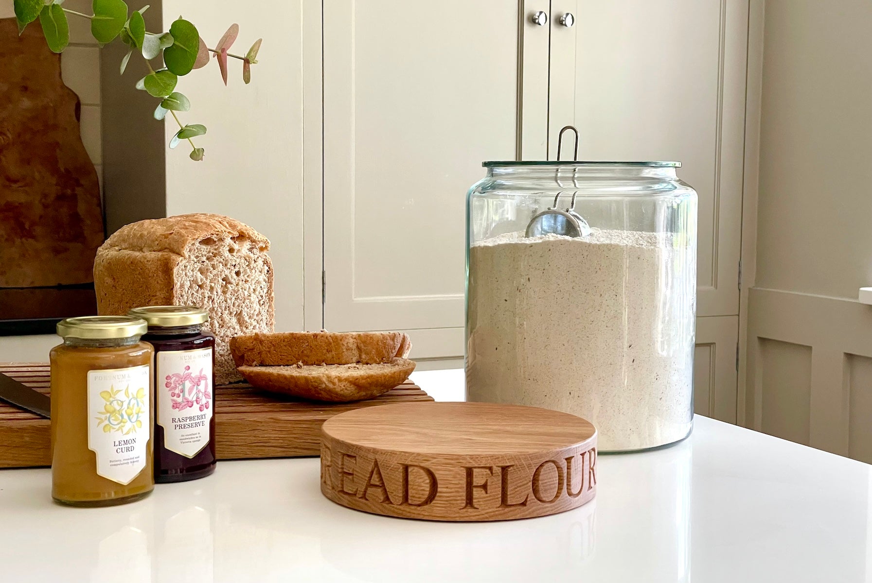 Personalised Large Glass Storage Jar  by Make Me Something Special