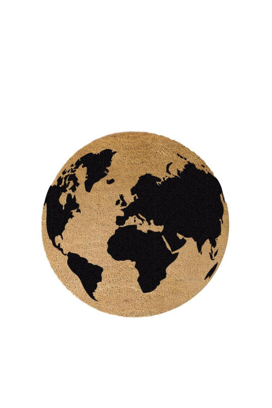 Artsy Mats Globe Circle Doormat  70cm Diameter 8438678566863