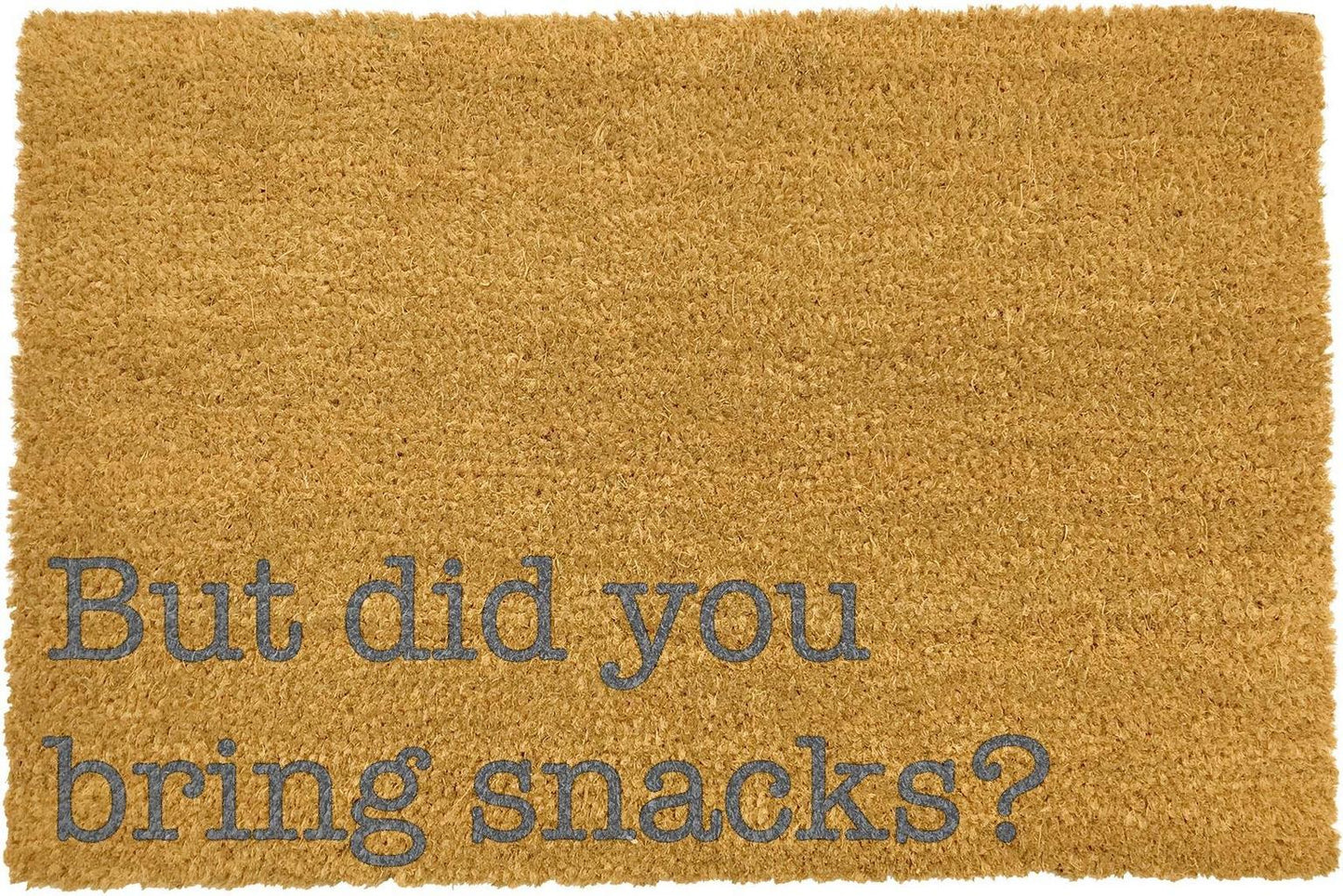 Artsy Mats Grey But did you bring snacks Doormat  60 x 40 CM 9502895348126