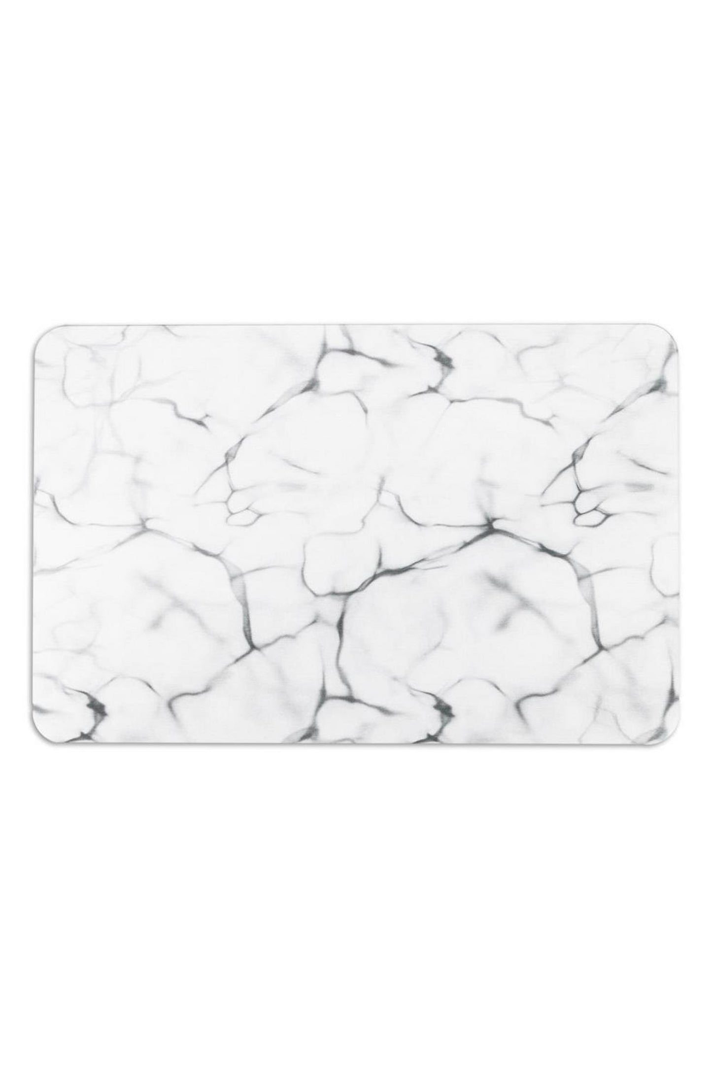 Artsy Mats Marble Pattern white Stone Non Slip Bath Mat  39 x 60  CM 9504314886752