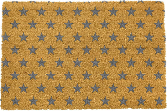 Artsy Mats Grey Star Pattern Doormat  60 x 40 CM 9504859462589