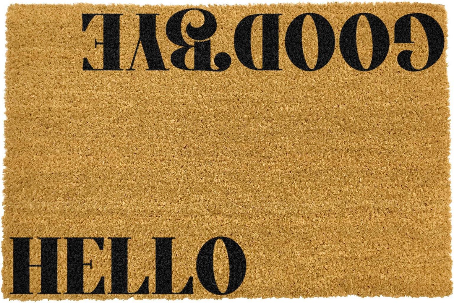 Artsy Mats Hello Goodbye Doormat 60 x 40 CM 9506627619447